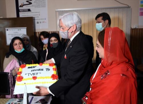 Consul General of German Consulate in Karachi Inaugurated the CCJP Centre at WTTC Quetta