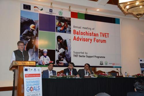 Annual Meeting of Balochistan TVET Advisory Forum