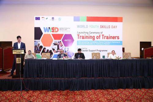 Launching Ceremony of Skills Upgradation and CBT&A Training 