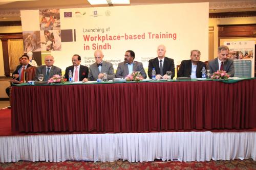 Launch of Workplace-based Training in Sindh