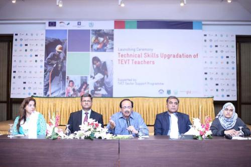 Launch Ceremony of Skills Upgradation of TVET Teachers in Punjab